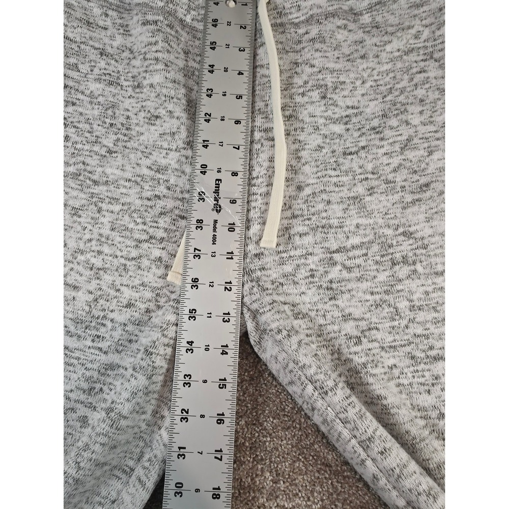 Thread & Supply Womens Marled Grey Knit Joggers Fleece Lined Sweatpants Small - Picture 4 of 10